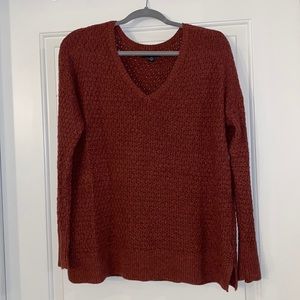 AE Burnt Orange Knit Sweater